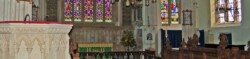 The altar in the Church of St Thomas of Canterbury, Thorverton