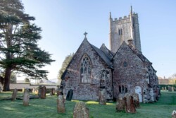 Exterior view of Brampford Speke Church